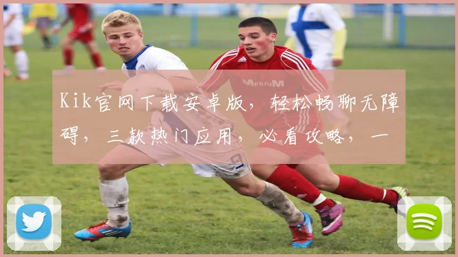Kik官网下载安卓版，轻松畅聊无障碍，三款热门应用，必看攻略，一网打尽